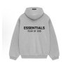 Fear of God Essentials Bluza polarowa z kapturem Light Heather Grey