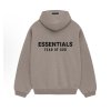 Fear of God Essentials Fleece Hoodie (FW24) Heather Gray
