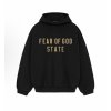 Fear of God Essentials Bluza polarowa z kapturem Czarna