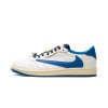 Jordan 1 Retro Low OG SP Fragment x Travis Scott Sail Military Blue 1
