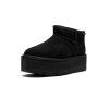 UGG Classic Ultra Mini Platform Boot Black (W) 4