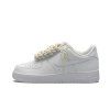 Nike Air Force 1 White Rope Laces Beige