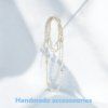 Halskette CoCO weiße Perle S / Gold