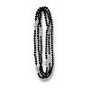 Halskette CoCO schwarze Perle S / Silber