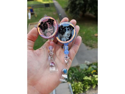 ID držák Psí lásky Epoxy