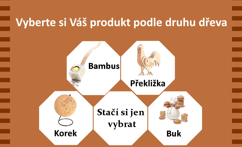 Vyberte si podle druhu dřeva