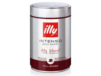 Illy mletá káva Dark 250g