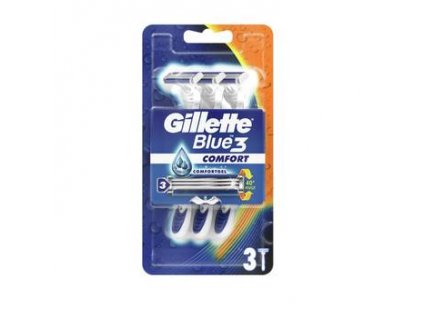 Gillette Blue3 pánská holítka Comfort, 3 ks