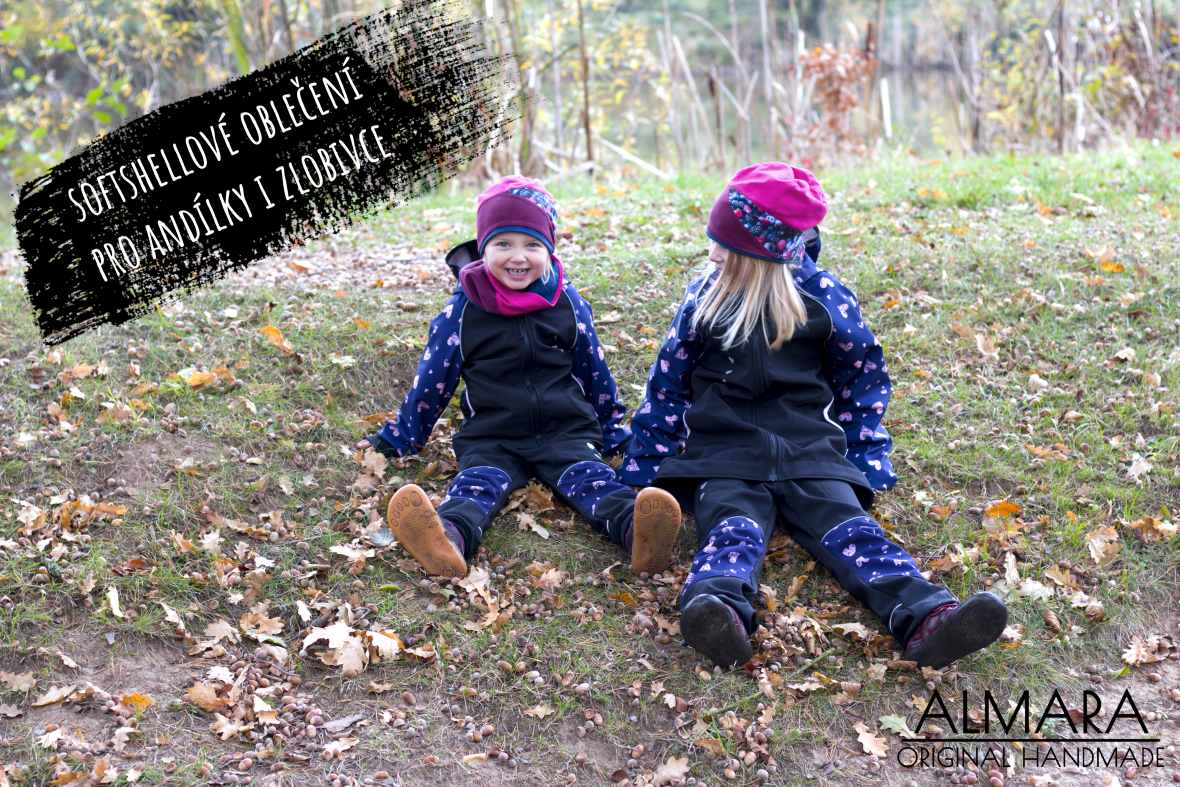 Softshellové kalhoty, bundy