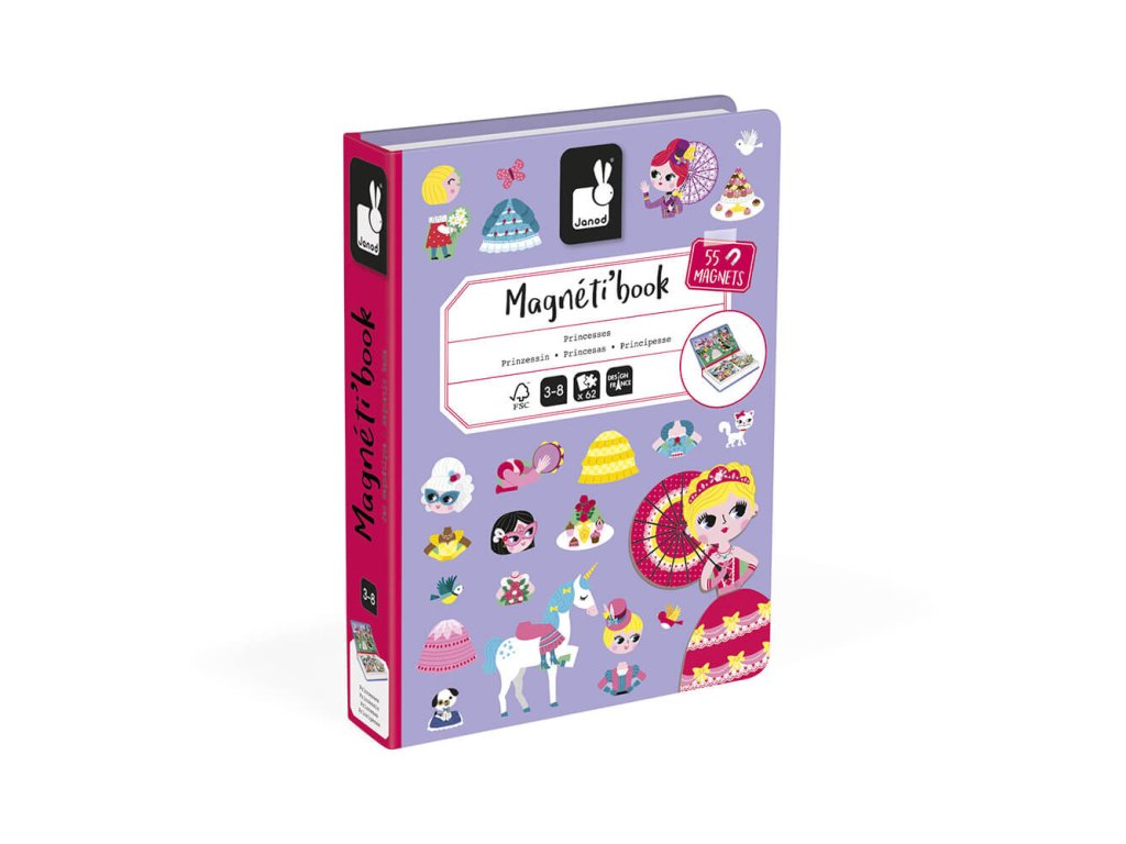 magneticka kniha princezny