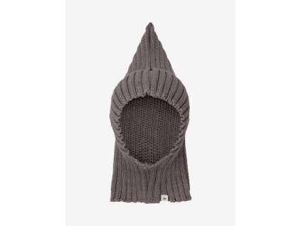 brown melange HUTTEliHUT Balaclava Pixie Wool Knit