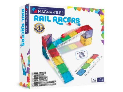 MAGNA TILES Magnetická stavebnice Rail Racers – 33 dílů ddd