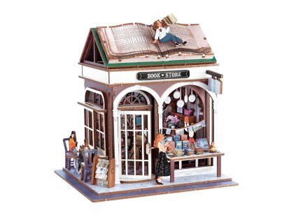 diorama buki knihkupectvi