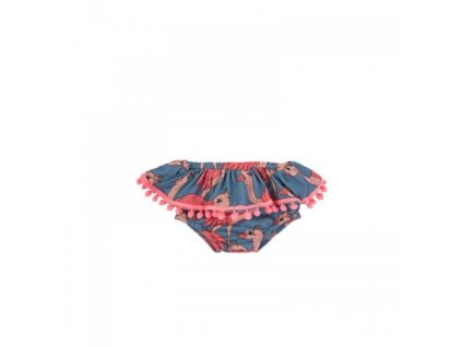 Modré bloomers PŠTROS