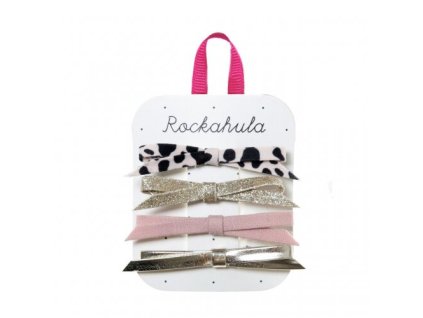 Lily Leopard Skinny Bow sponky