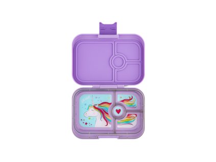 yumbox unicorn tray 4 panino
