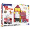 MAGNA TILES Magnetickou stavebnicí Fire Station (50 dílů) cc