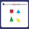 Magnetická stavebnice microMAGS Travel Set 26 dílů c
