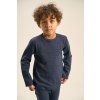 6019B Merino Wool LS Top Melange Blue Nights Extra 3