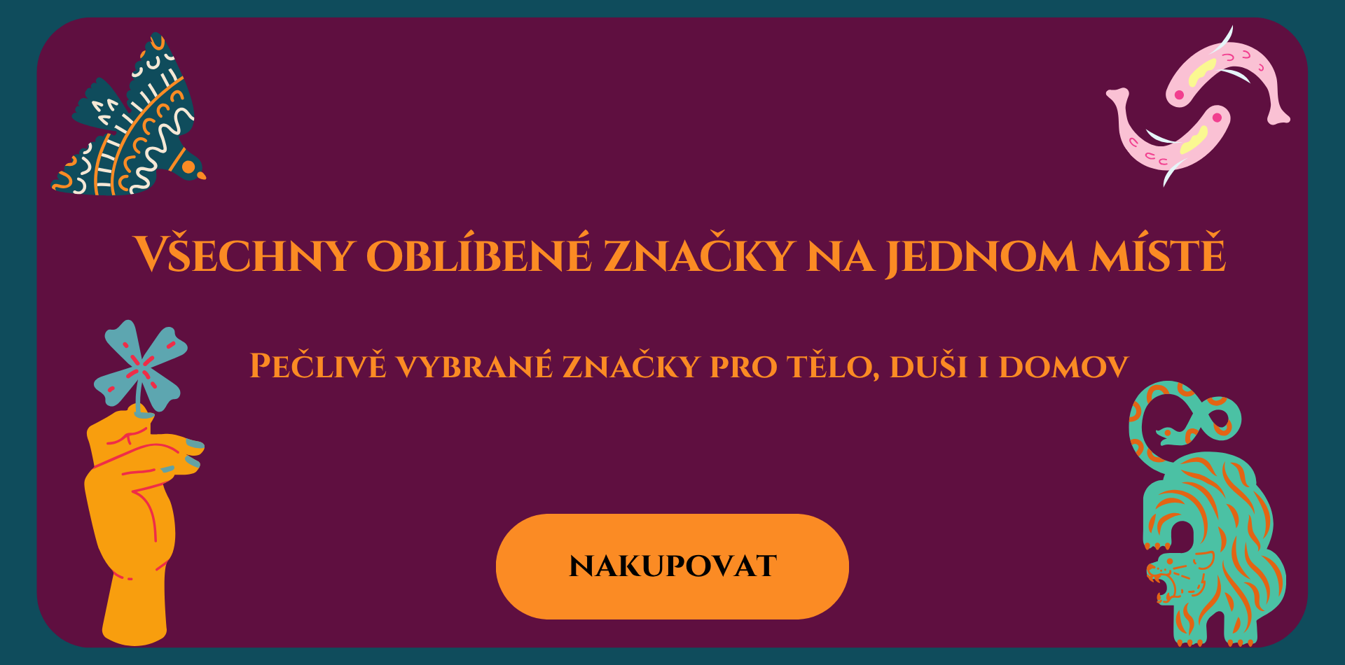 Oblíbené značky na jednom místě