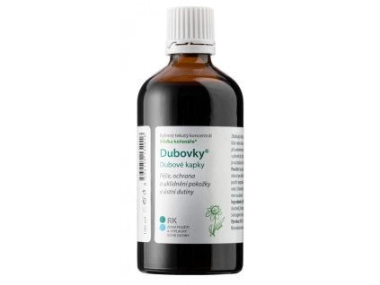 dubovky dubove kapky 100ml