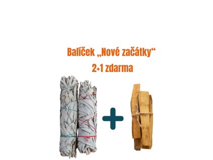 Balíček „Nové začátky“ 2 + 1 zdarma