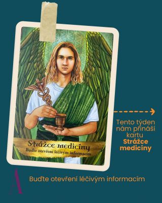 Milá duše, tento týden nám přináší kartu Strážce medicíny. „Buďte otevření léčivým informacím.” Minulý týden nás Matka...