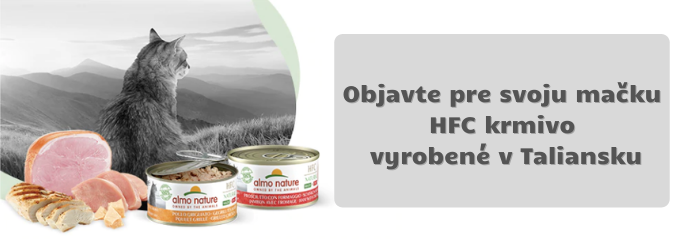 Mačka s krmivom Almo Nature