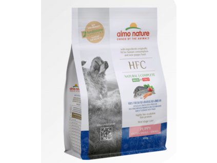 almo-nature-hfc-300g-granule-xs-s-puppy-cerstva-morska-ryba