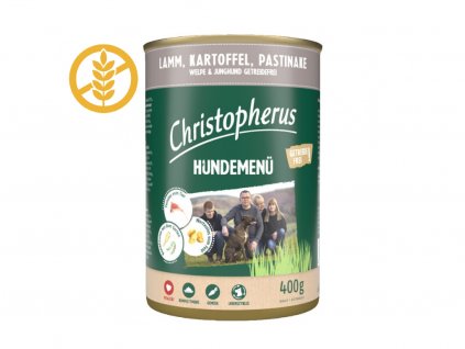 christopherus-hundemenu-junior-dog-s-jahnacim--zemiakmi-a-pastrnakom-400g