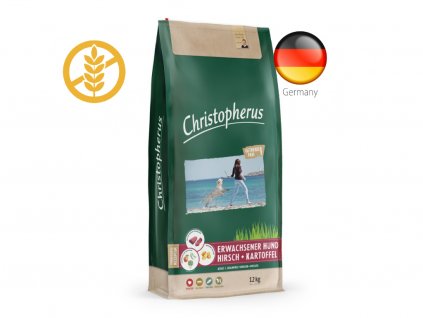 christopherus-adult-dog-granule-jelen-so-zemiakmi-12kg