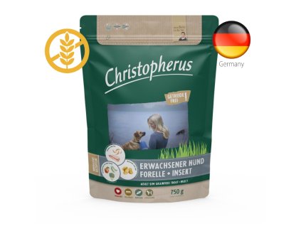 christopherus-adult-dog-granule-pstruh-s-hmyzom-750g