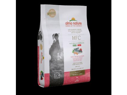 Almo Nature HFC dog M-L granule čerstvý losos 8kg