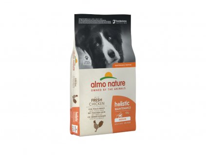almo nature holistic dogs m adult cerstve kuracie 12kg