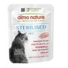 Almo Nature HFC sterilised cat kurací filet 50g