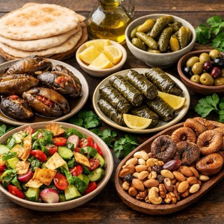 🫒 Arabské Mezze – TIP NA HOSTOVÁNÍ OSLAVY - Malé talíře pro sdílení