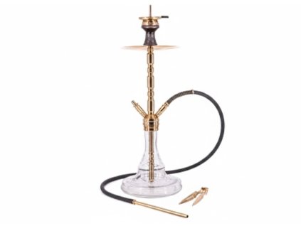 Vodní dýmka - Celonerezová Orphea - Zlatá