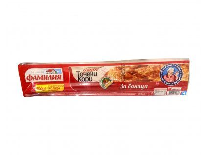 Filo pastry - thin sheets 500 g ( ورق البقلاوة )  Jemné, tenké listy na baklavu, burek nebo banicu