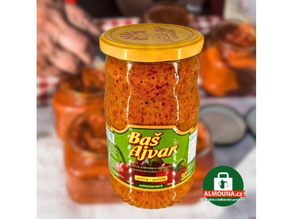 Baš Ajvar- jemný-pečený 660 g