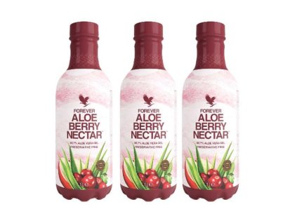Tripack- Forever Aloe Berry Nectar™ 3 x 1 l - trojbalenie Forever Aloe Berry Nectar™ nápoja