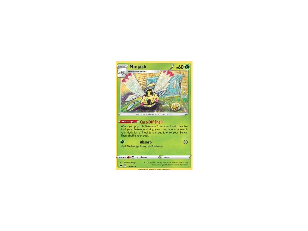 VIV 014/185 Ninjask - Vivid Voltage
