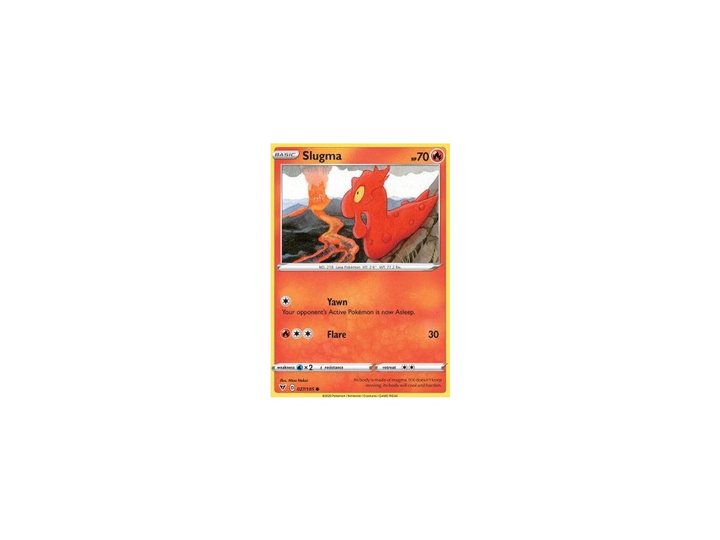 VIV 027/185 Slugma - Vivid Voltage