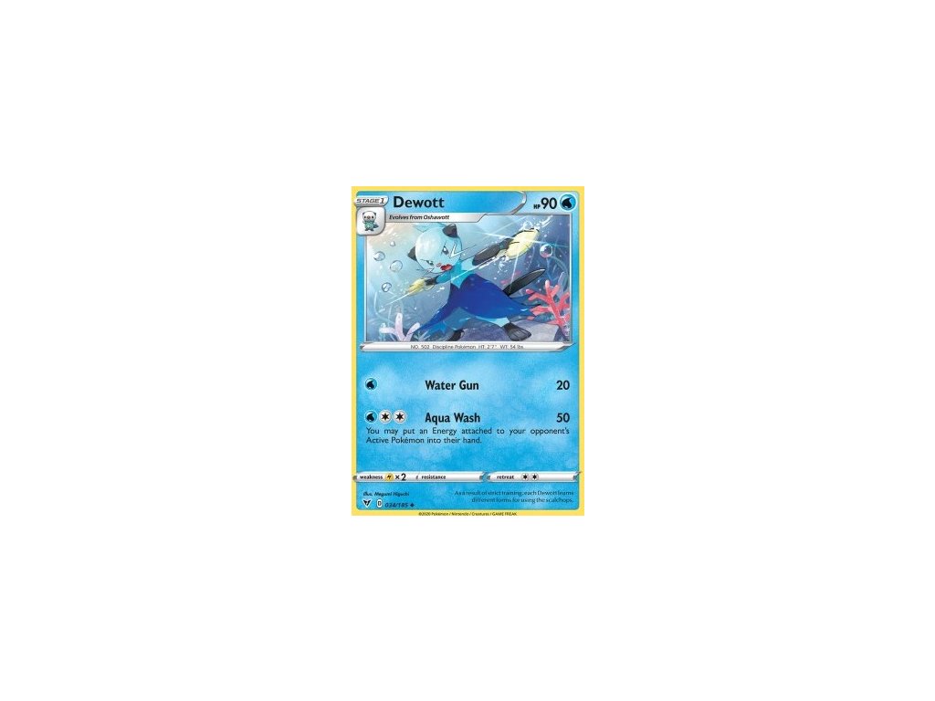 VIV 034/185 Dewott - Vivid Voltage