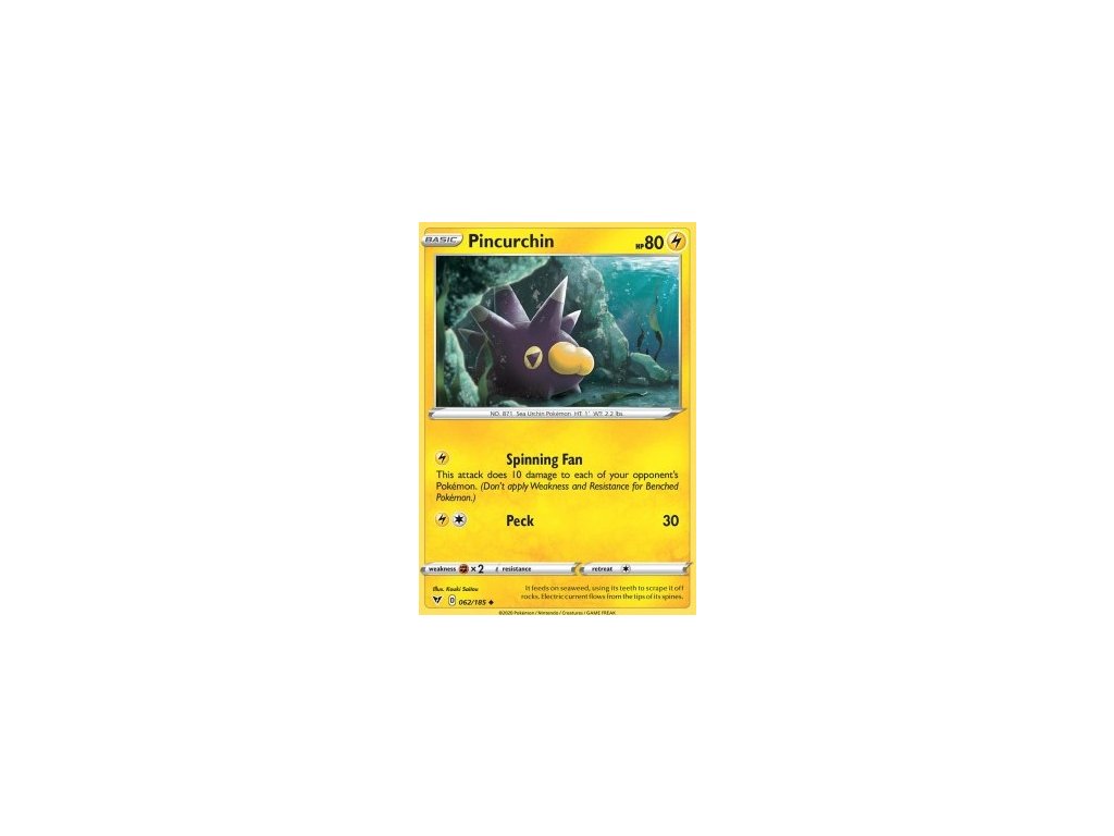 VIV 062/185 Pincurchin - Vivid Voltage