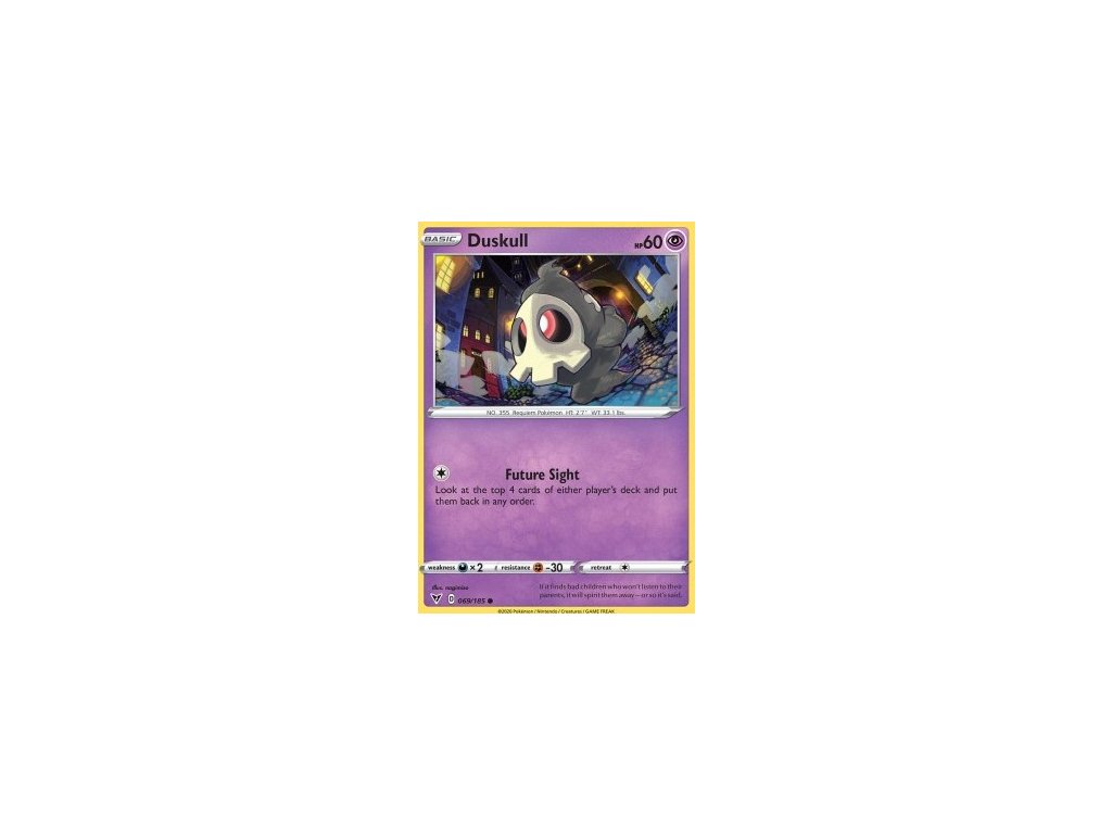 VIV 069/185 Duskull - Vivid Voltage