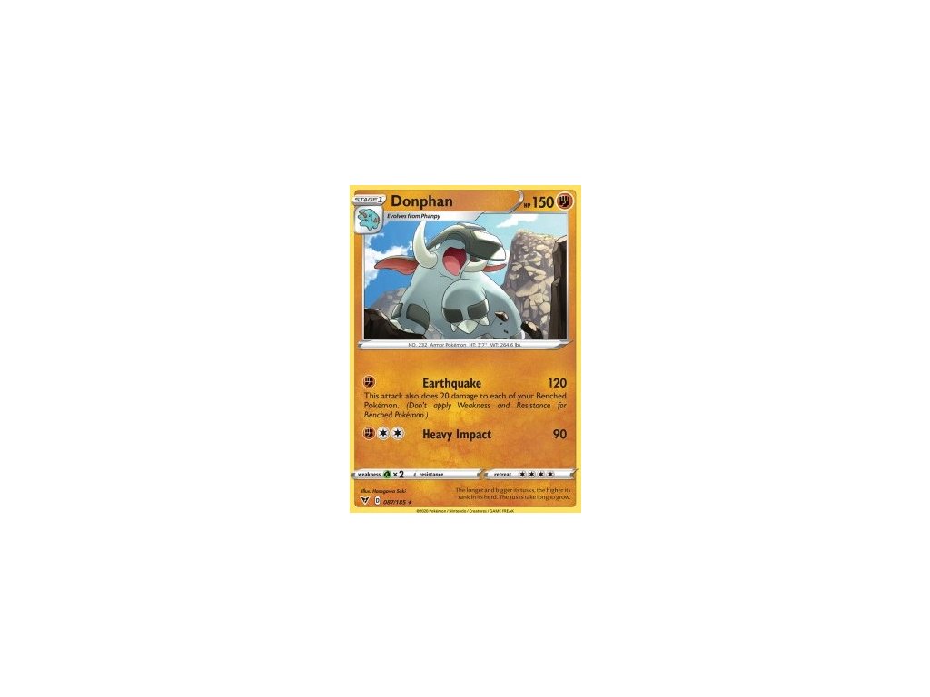 VIV 087/185 Donphan - Vivid Voltage