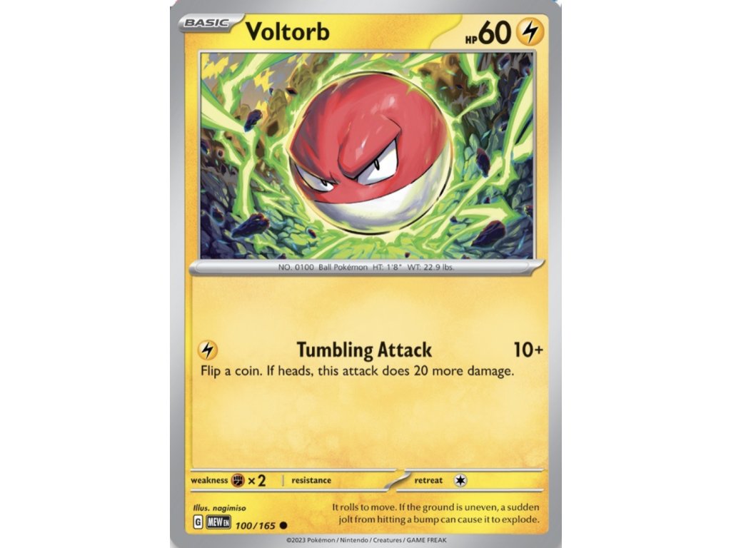 MEW 100/165 Voltorb - 151 