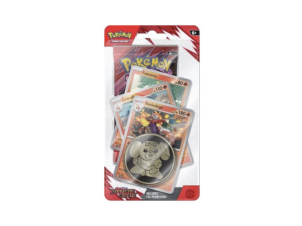 Pokémon TCG Destined Rivals - Premium Checklane Blister - Skeledirge
