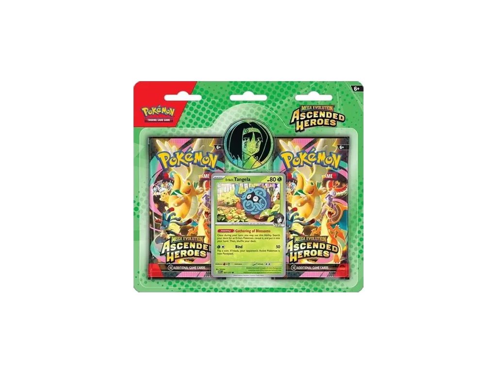 Erika's Tangela 2 Pack Blister