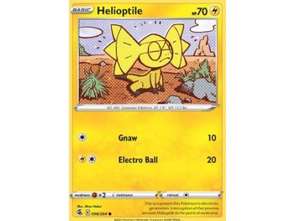 FST 098/264 Helioptile - Fusion Strike